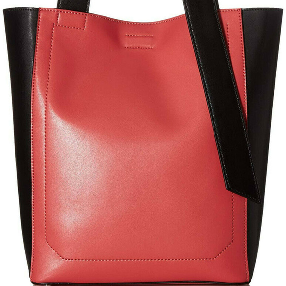 Calvin Klein Karsyn Leather Tote - Picture 2 of 5